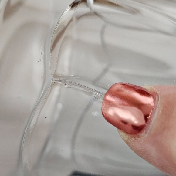 3 Noritake Sweet Swirl Wine Glasses Lt Blue 6.75" goblet vtg Japan 80s glassware - Picture 7 of 7